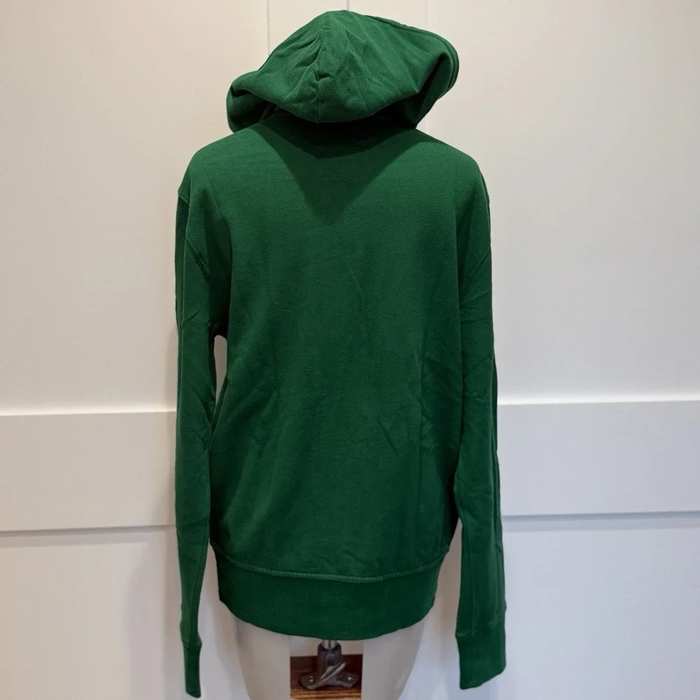 Polo Ralph Lauren Polo Bear Zip Hoodie Green Fleece Sweatshirt Men's S